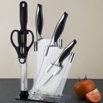 厂家 欧诺6件刀具套装 家用刀具套装 厨房 菜刀厨具 菜刀套装