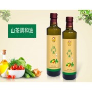 高端山茶调和油 玻璃瓶装 500ml