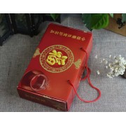 中华紫砂养生茶具 1壶4杯金福礼盒套装